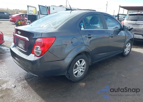 2013 Chevrolet Sonic Lt Auto from USA, damaged, VIN 1G1JC5SH7D4163456